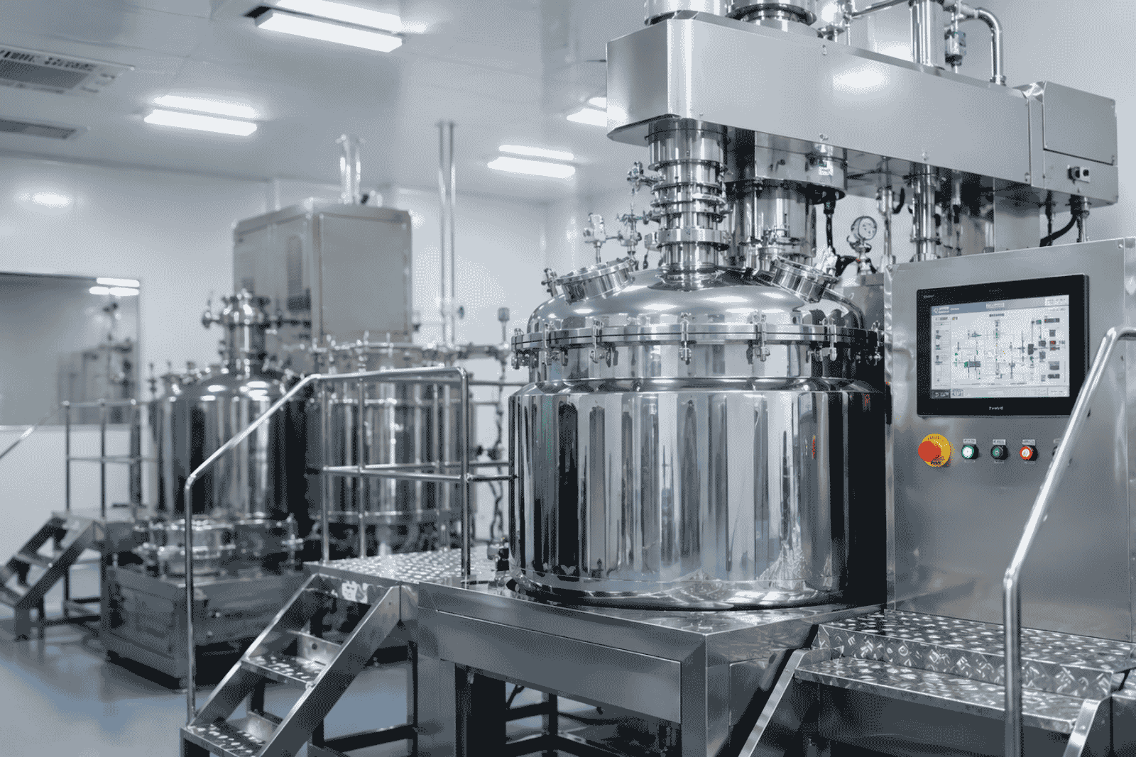 Mesin mixing kosmetik SR Cosme Indonesia
