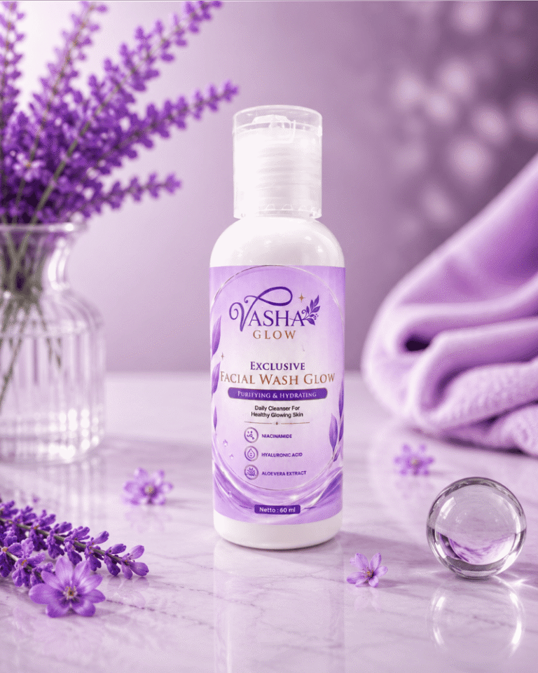 Produk portfolio Vasha Glow Exclusive Facial Wash Glow
